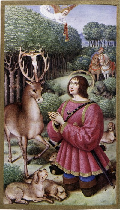 Saint Hubert - Jean Bourdichon