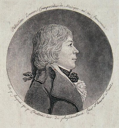 Sebastien Demar (1763-1832) Gilles-Louis Chretien (1754-1811) tarafından oyulmuş (gravür) by Jean (after) Fouquet