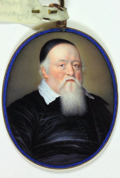 Sir Theodore Turquet de Mayerne (emaye) by Jean (circle of) Petitot