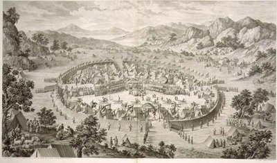 Tchao-Hoei Askerlerini 1758