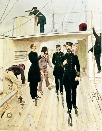 ABD Donanması: Tuğamiral, Kaptan ve Ensign by Jean Alexandre Michel Andre Castaigne