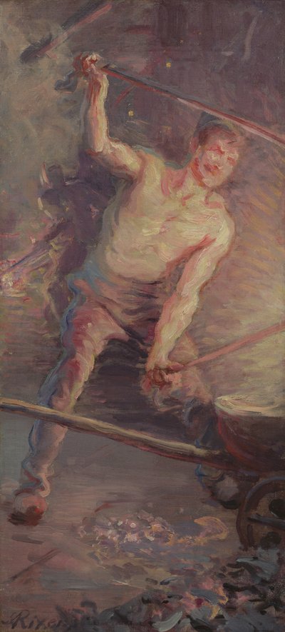 Ateş, 1889 by Jean-Andre Rixens