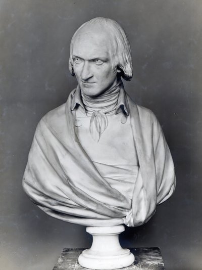 Adrien Duquesnoy (alçı) by Jean Antoine Houdon