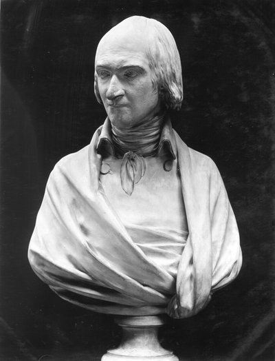 Adrien Duquesnoy (alçı) by Jean Antoine Houdon