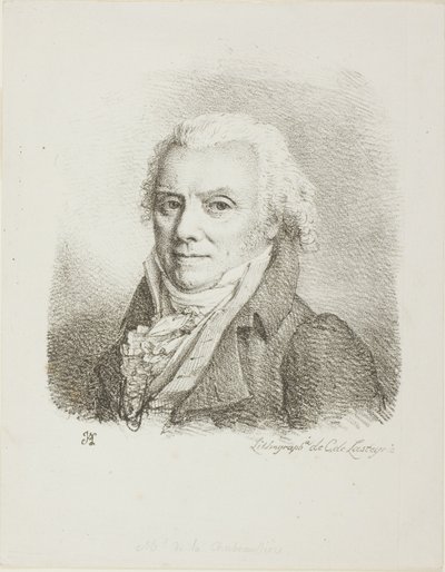 Koyu Kumaş Paltolu Otoportre by Jean Antoine Laurent