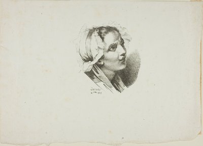 Genç Bir Kızın Başının İncelenmesi by Jean Antoine Laurent