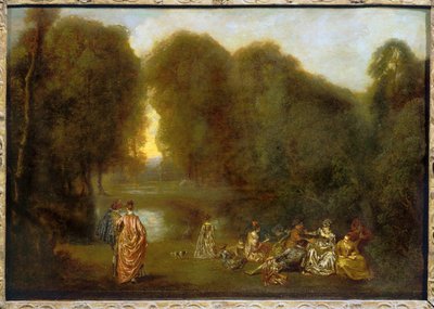 by Jean Antoine Watteau