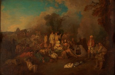  by Jean Antoine Watteau