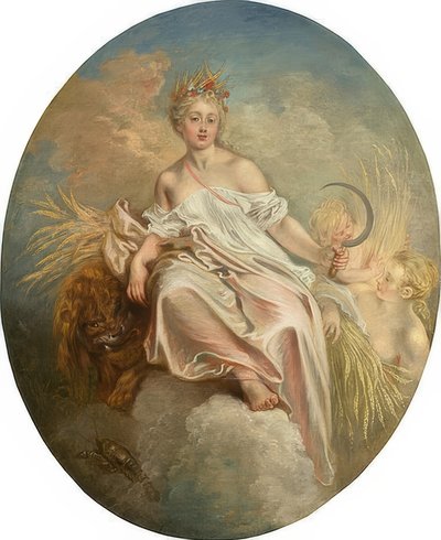 Ceres (Yaz). C.1717/18 by Jean Antoine Watteau