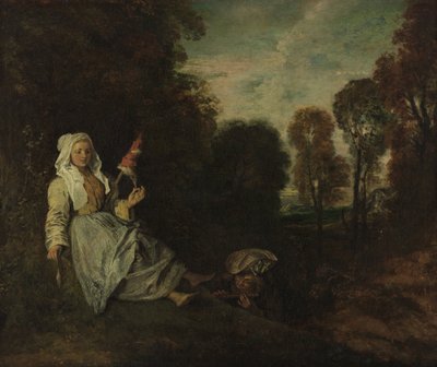  by Jean Antoine Watteau