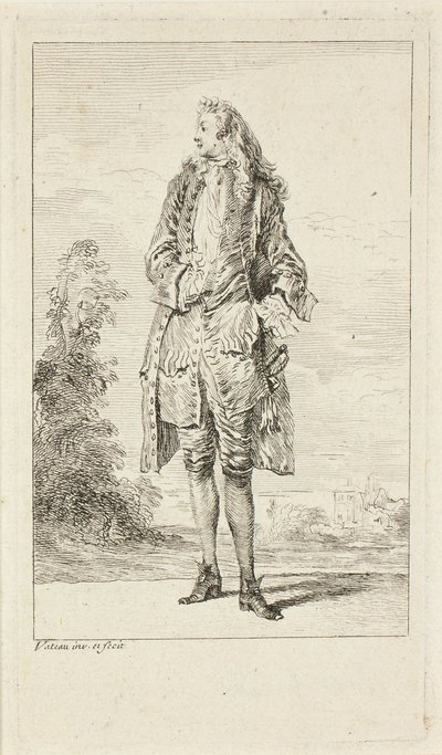 modların rakamları by Jean Antoine Watteau