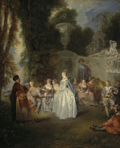  by Jean Antoine Watteau