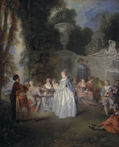  by Jean Antoine Watteau