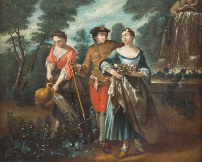  by Jean Antoine Watteau