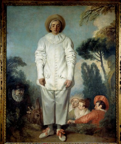 Pierrot, bir zamanlar Gilles olarak anılırdı. (Commedia dell
