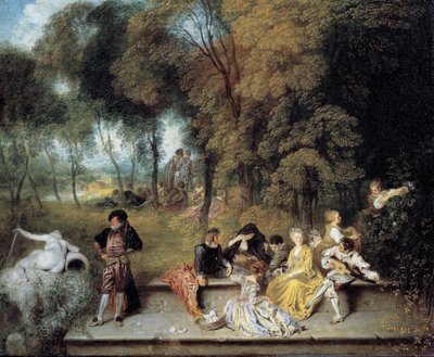  by Jean Antoine Watteau