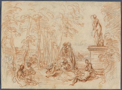  by Jean Antoine Watteau