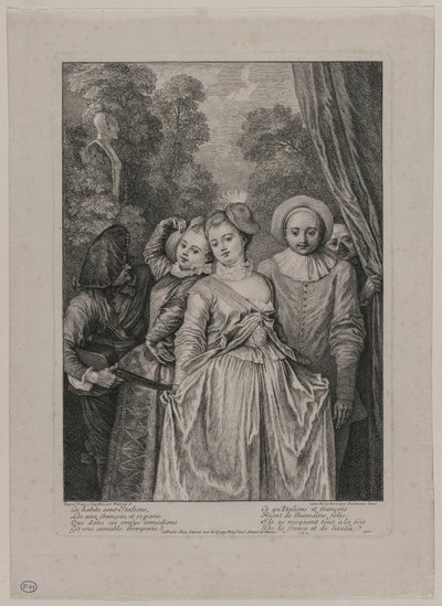  by Jean Antoine Watteau