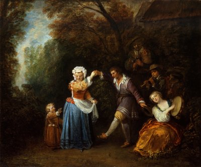  by Jean Antoine Watteau