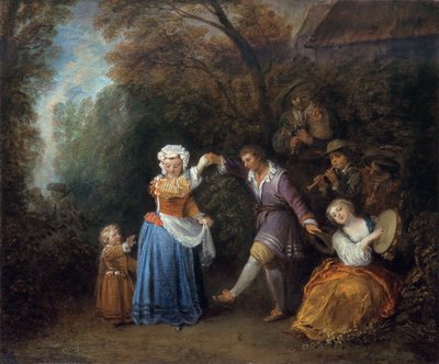  by Jean Antoine Watteau