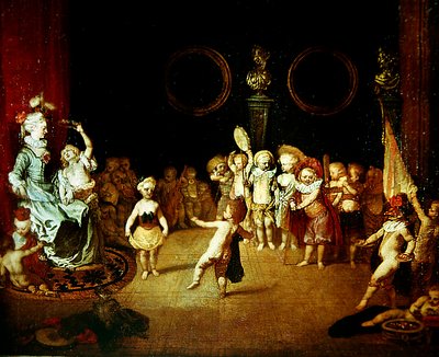 Küçük Aktörler, c.1706-1708 by Jean Antoine Watteau