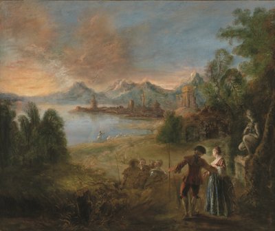  by Jean Antoine Watteau
