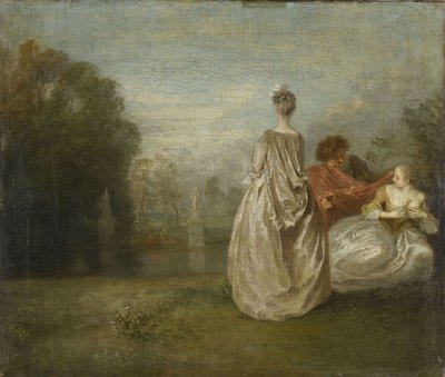 İki Kuzen İki Kuzen by Jean Antoine Watteau