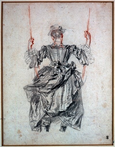 Bilinmeyen resim by Jean Antoine Watteau