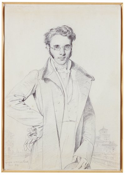 Taurel olarak bilinen André-Benoît Barreau, 1819 by Jean Auguste Dominique Ingres