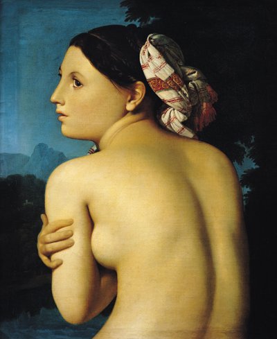 çıplak kadın, 1807 by Jean Auguste Dominique Ingres