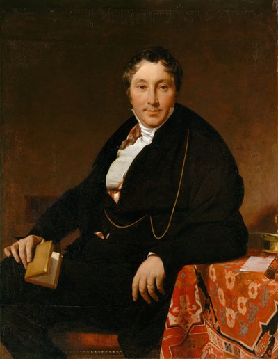 Jacques-Louis Leblanc 1774-1846, 1823. by Jean Auguste Dominique Ingres
