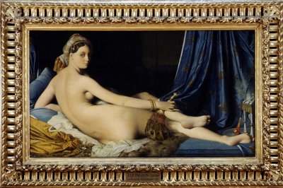 La Grande Odalisque - Ingres tarafından by Jean Auguste Dominique Ingres
