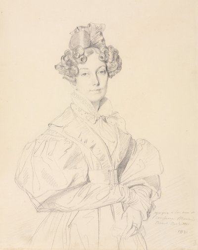 Bayan Désiré Raoul-Rochette by Jean Auguste Dominique Ingres