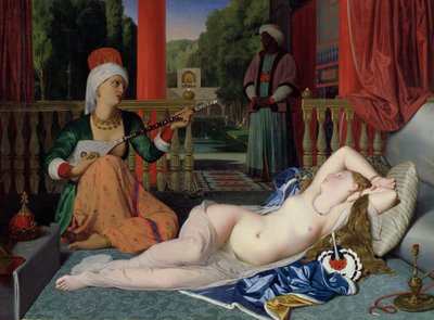 Köle ile Odalık by Jean Auguste Dominique Ingres