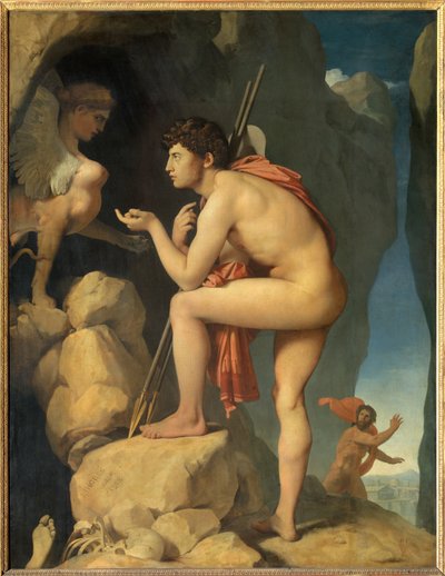 Oidipus, Jean Auguste Dominique Ingres