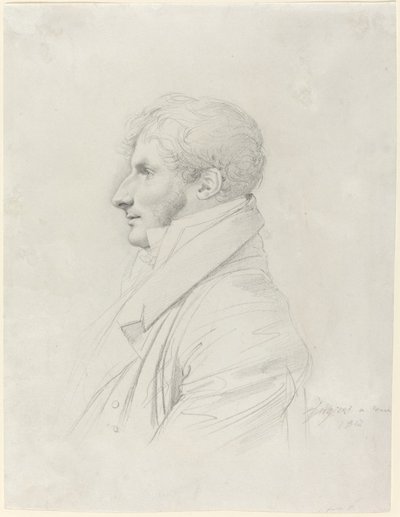 Philippe Mengin de Bionval by Jean Auguste Dominique Ingres