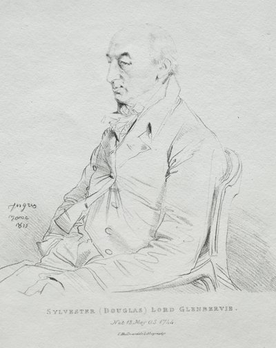 Sylvester Lord Glenbervie by Jean Auguste Dominique Ingres