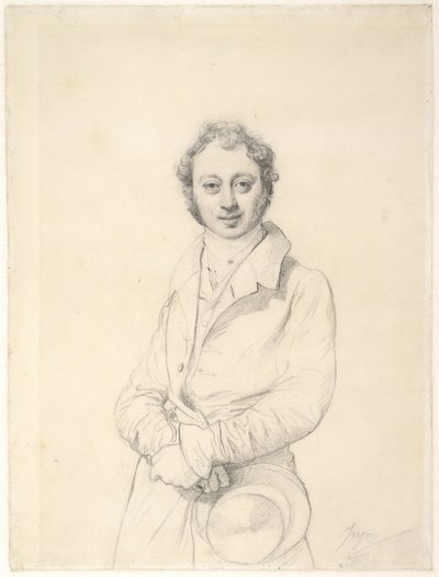 Arkeolog Désiré-Raoul Rochette by Jean Auguste Dominique Ingres