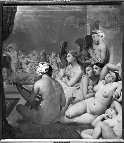 Türk Hamamı, 7 Ekim 1859 by Jean Auguste Dominique Ingres