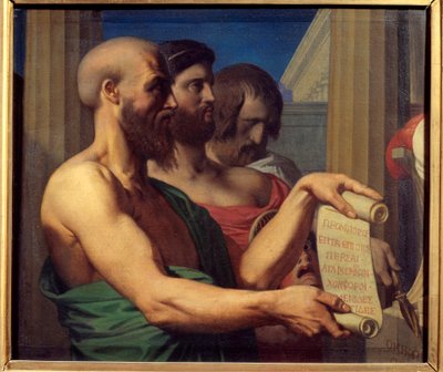 Oyun yazarları Aschylus (MÖ 525-456), Sophocles (MÖ 495-406) ve Euripides