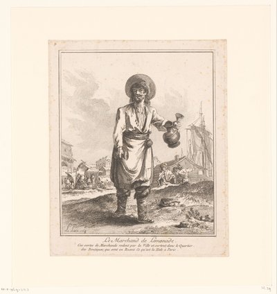 limonata satıcısı Le Marchand de Limonata (nesne üzerinde başlık) Saint Petersburg ve Moskova