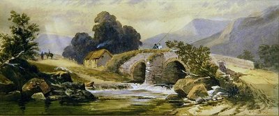 Küçük Köprü (suluboya) by Jean Baptiste-Antoine Guillemet