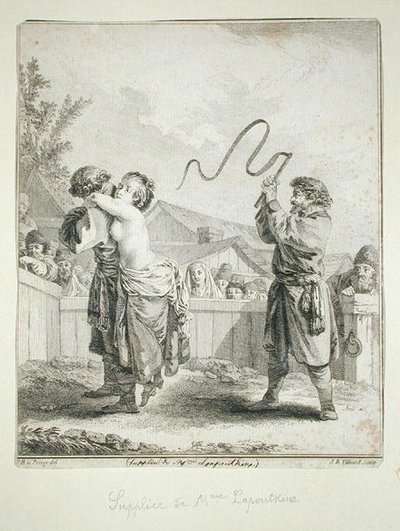 Jean Baptiste Tilliard tarafından oyulmuş Madame Lapoutkine