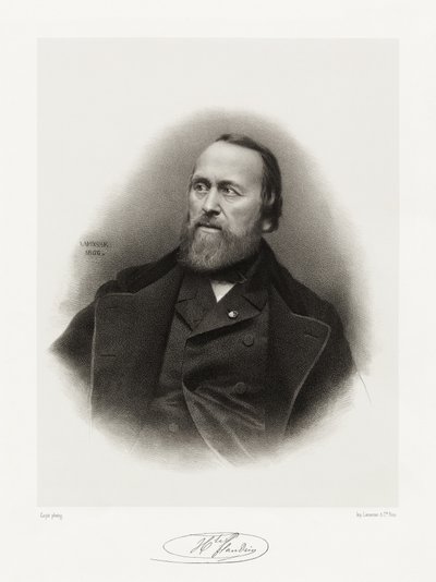 Jean Hippolyte Flandrin, 1865-66 by Jean Baptiste Adolphe Lafosse