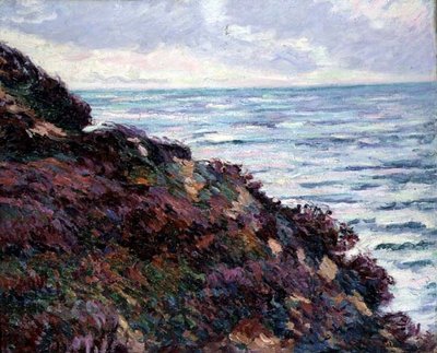 Deniz Manzarası (tuval üzerine yağlı boya) by Jean Baptiste Armand Guillaumin
