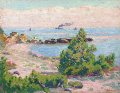 Saint Palais, Pointe de la Perriere, 1893 dolayları by Jean Baptiste Armand Guillaumin