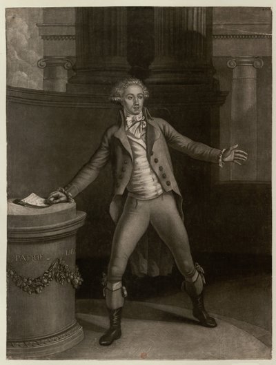 Antoine-Pierre-Joseph-Marie Barnave 1761-1793. by Jean Baptiste Audebert