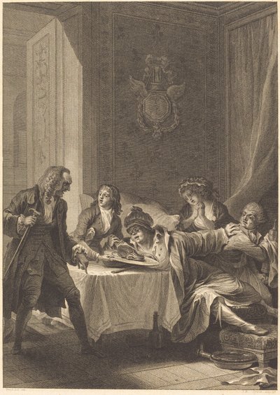 obur by Jean Baptiste Blaise Simonet after Jacques Louis François Touzé