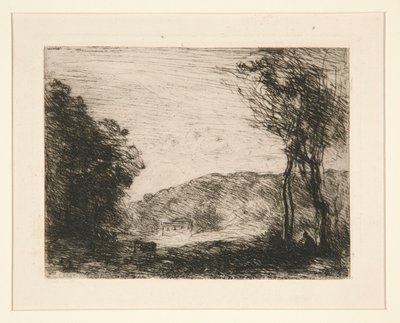 Campagne Bois?e (Ormanlı Kırsal) by Jean Baptiste Camille Corot