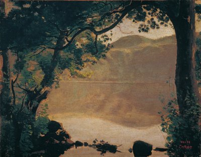 Nemisee by Jean Baptiste Camille Corot